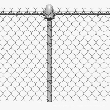 PVC enduit Belle clôture de liaison de chaîne de maison de jardin